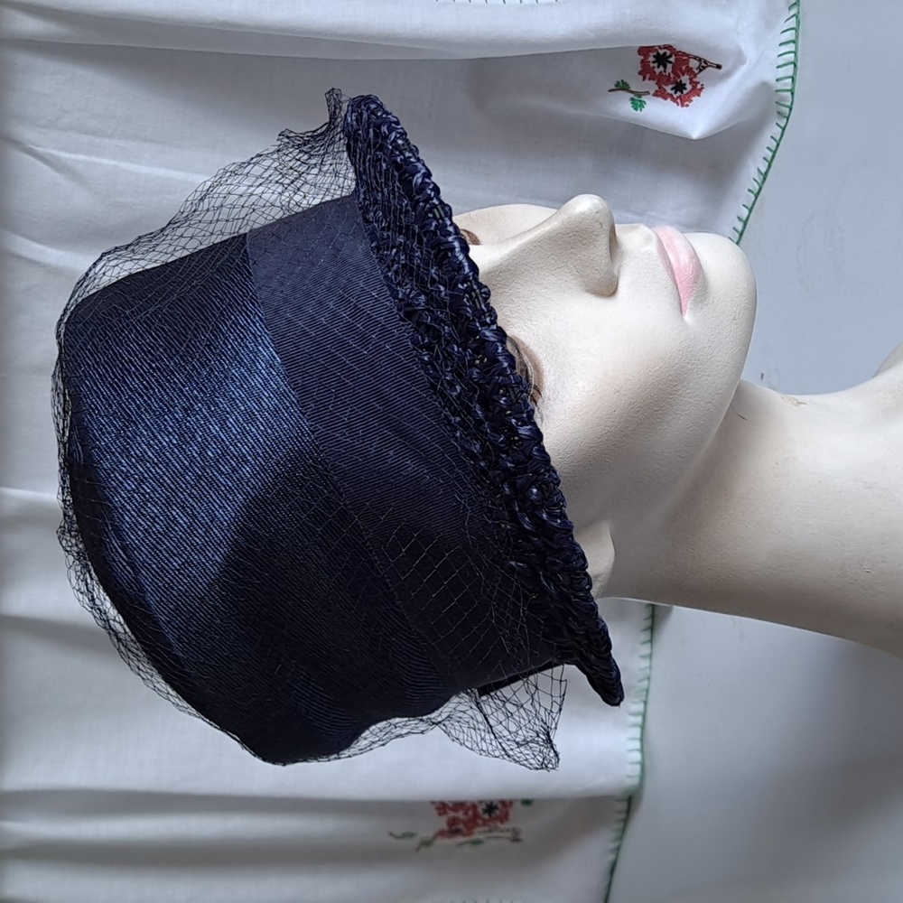 Vintage Faux Straw Hat
